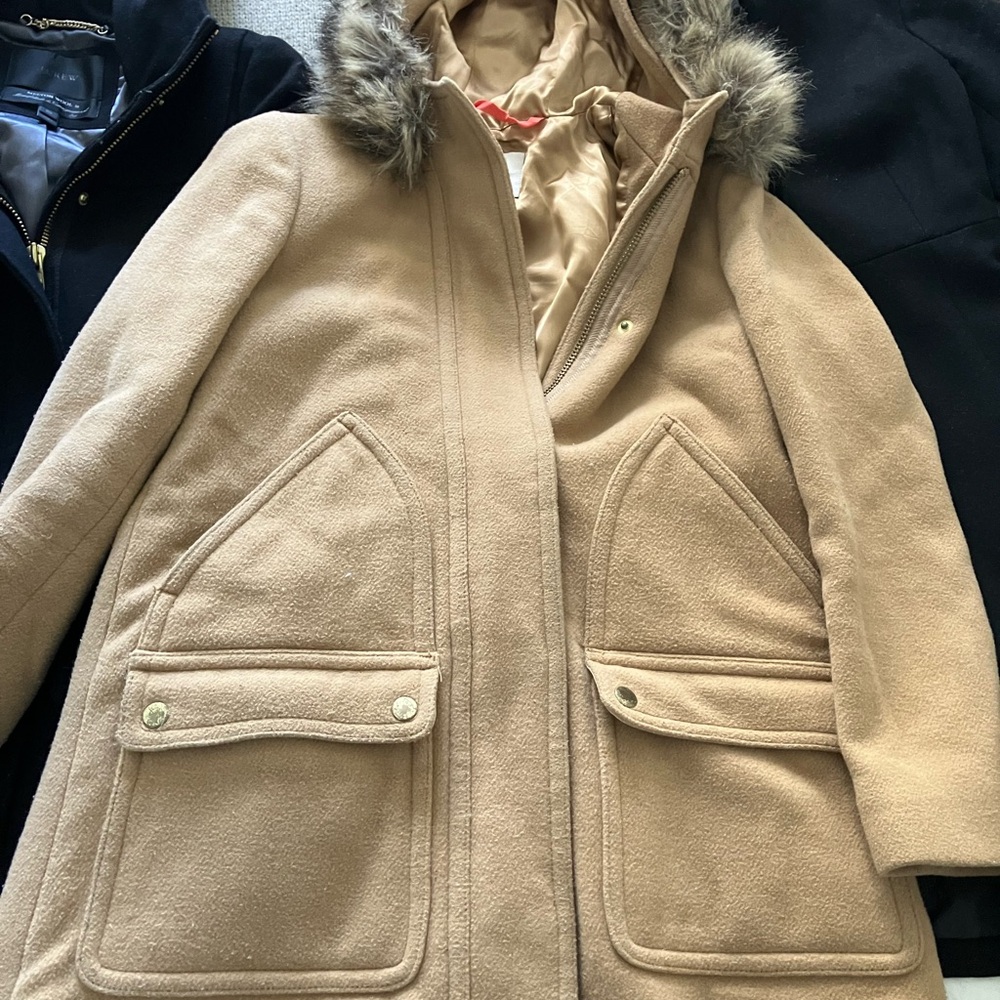 Jcrew stadium coat